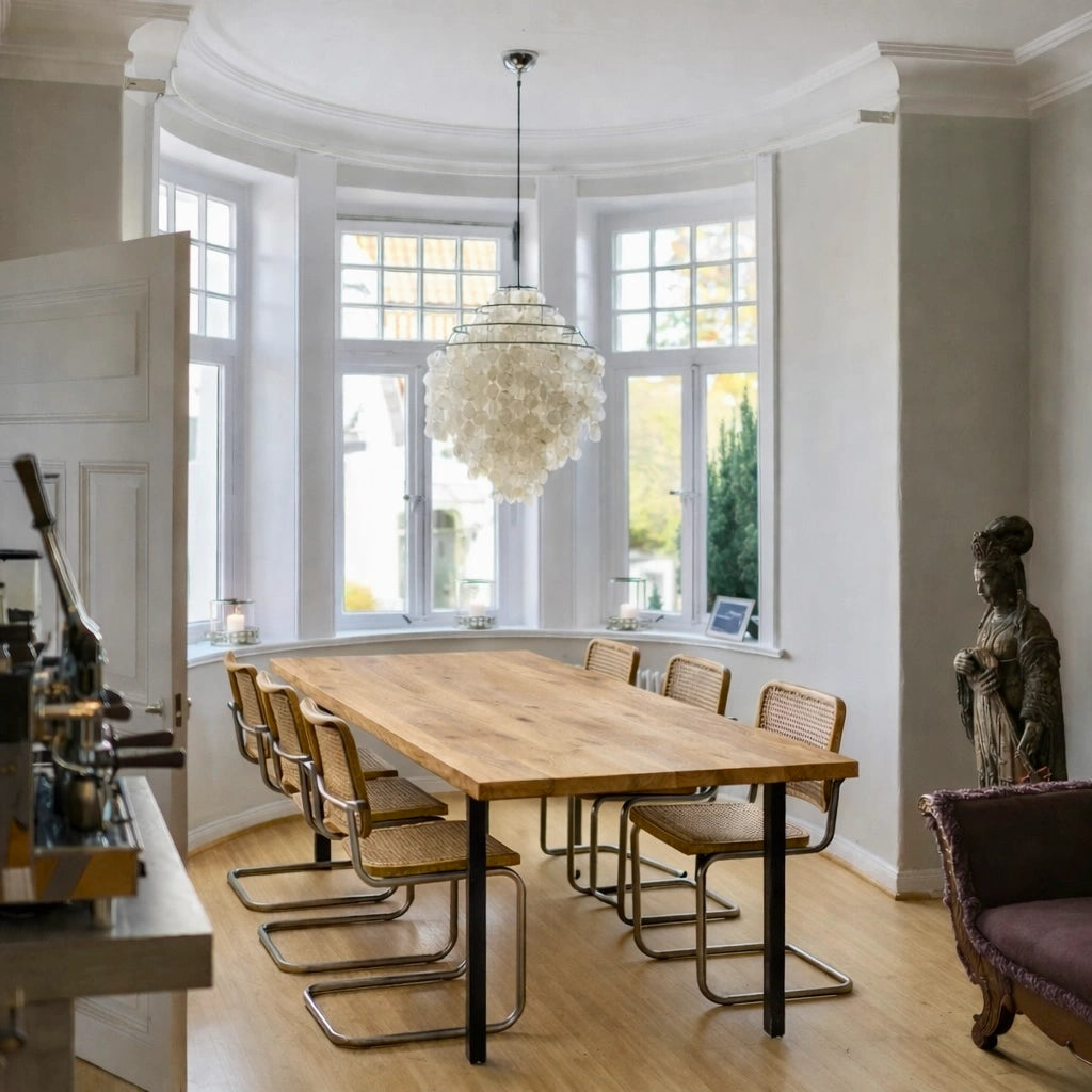 Masa din stejar model clasic - 6 persoane -160x80x4cm