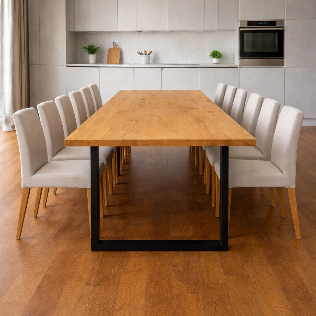 Masa din stejar model clasic - 12 persoane -260x100x4cm