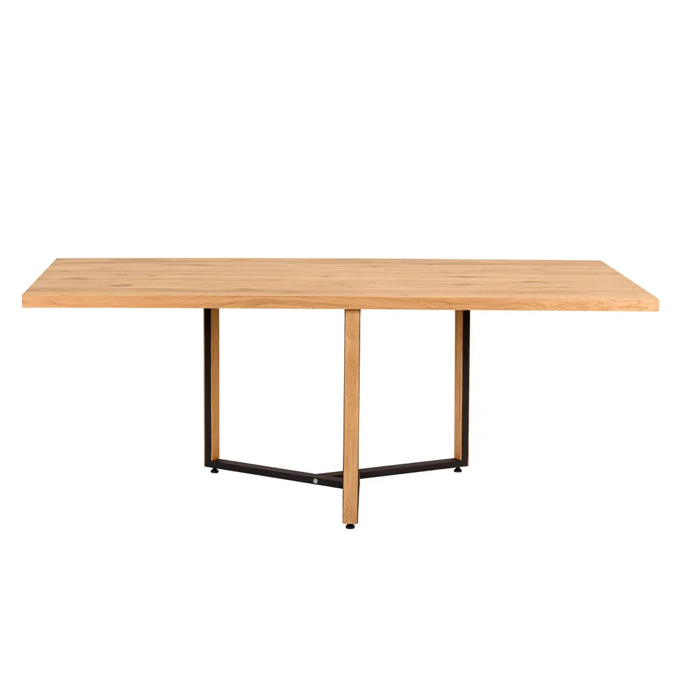 Picioare_de_Masa_Metalice_cu_Lemn_de_Stejar_W_LEG_MET_BLC_OAK_T050_W096_D072_W01 9