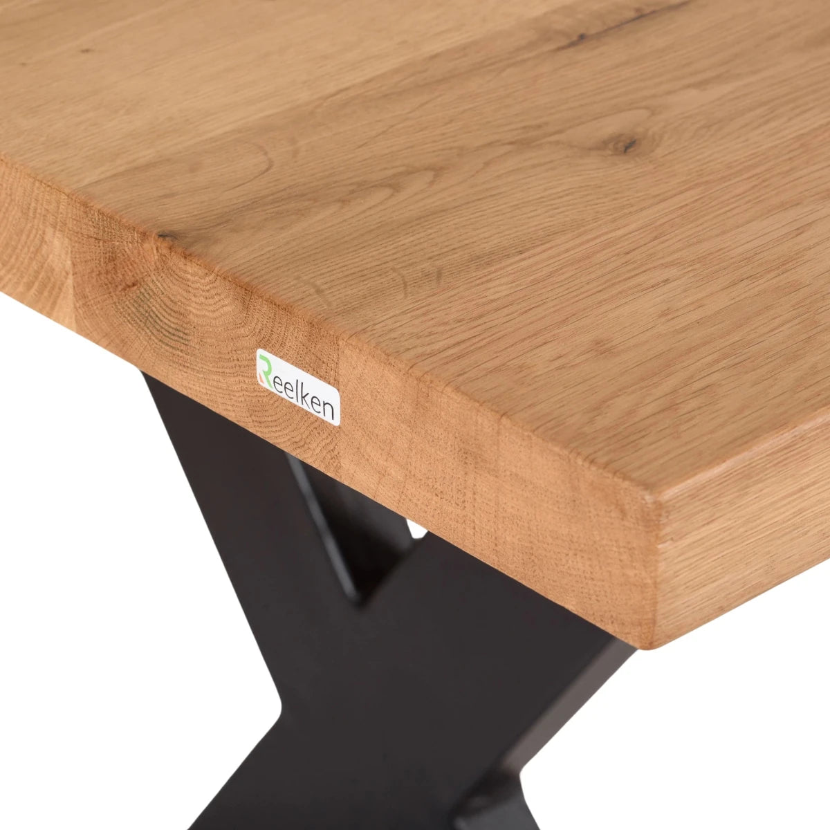 Blat de masa din stejar model clasic - 12 persoane -260x100x4cm - Reelken