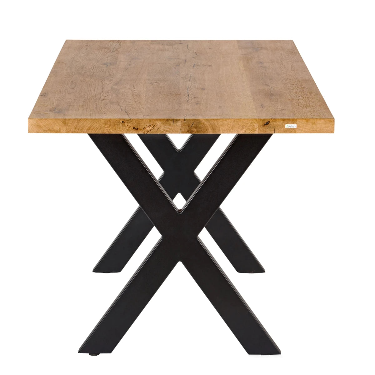 Blat de masa din stejar model clasic - 4 persoane -160x80x4cm - Reelken