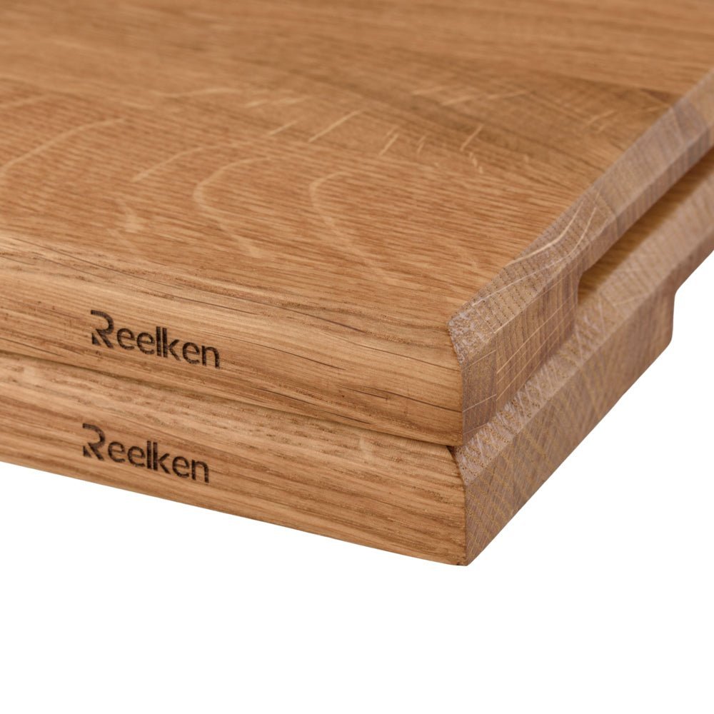 Dębowa deska do krojenia Premium 30x20x2 cm – Na Prezent - Reelken Polska