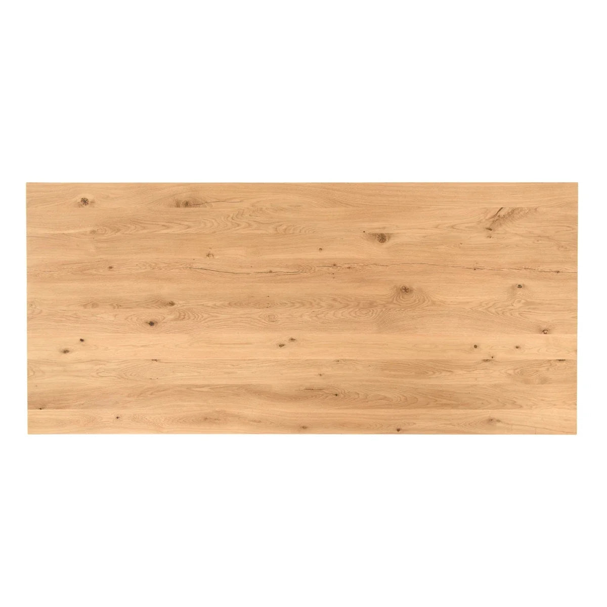 Dębowy stół klasyczny z litego drewna 200x100x2,6 cm - Reelken Polska