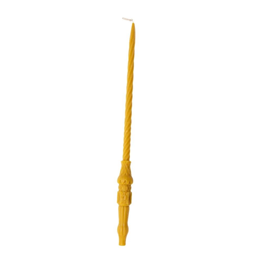 Lumanare pentru botez - cu Arhanghel Mihail Ceara Naturala 60 cm - Reelken