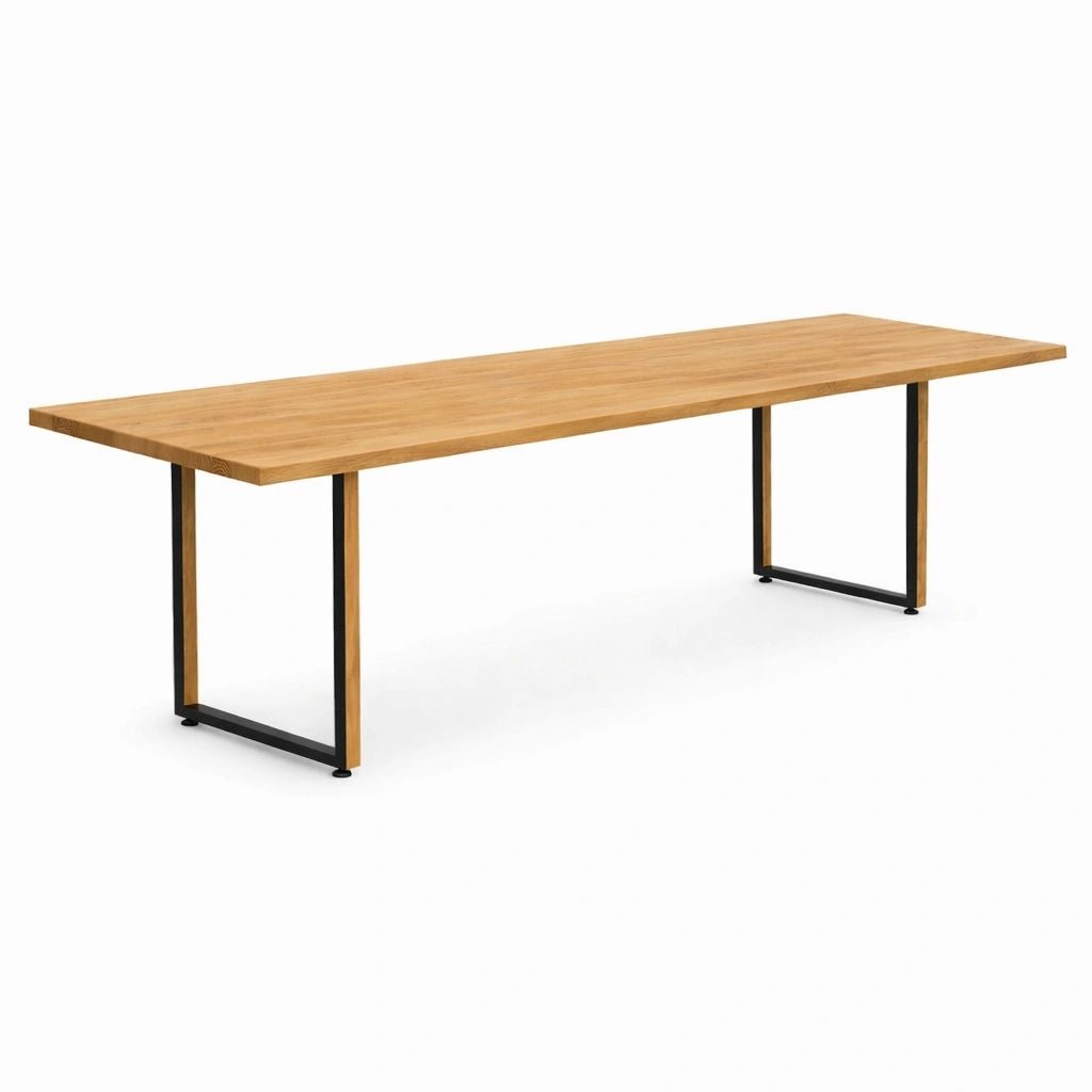 Masa din stejar model clasic - 12 persoane -260x100x4cm - Reelken