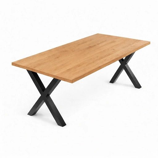 Masa din stejar model clasic - 6 persoane -160x80x4cm - Reelken