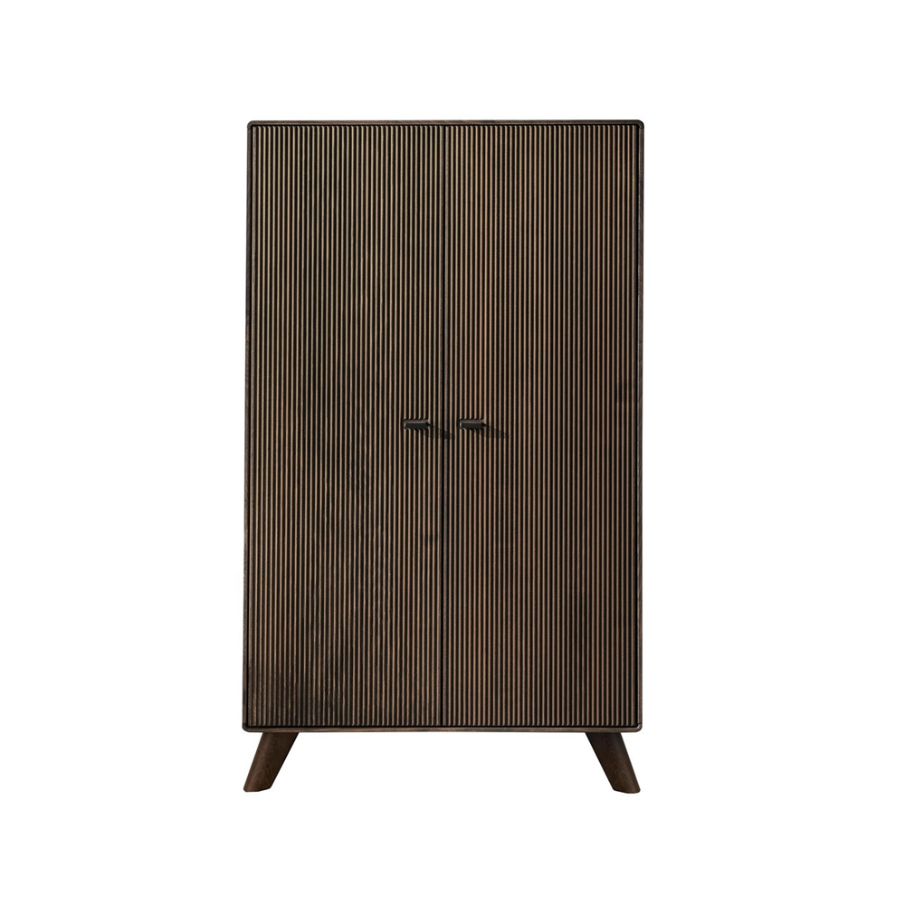 Komoda Groove z litego drewna