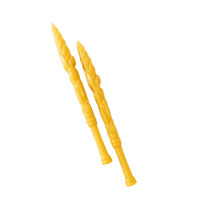 Świeca sakralna z naturalnego wosku pszczelego „Szyszka”, 42 cm - Reelken Polska
