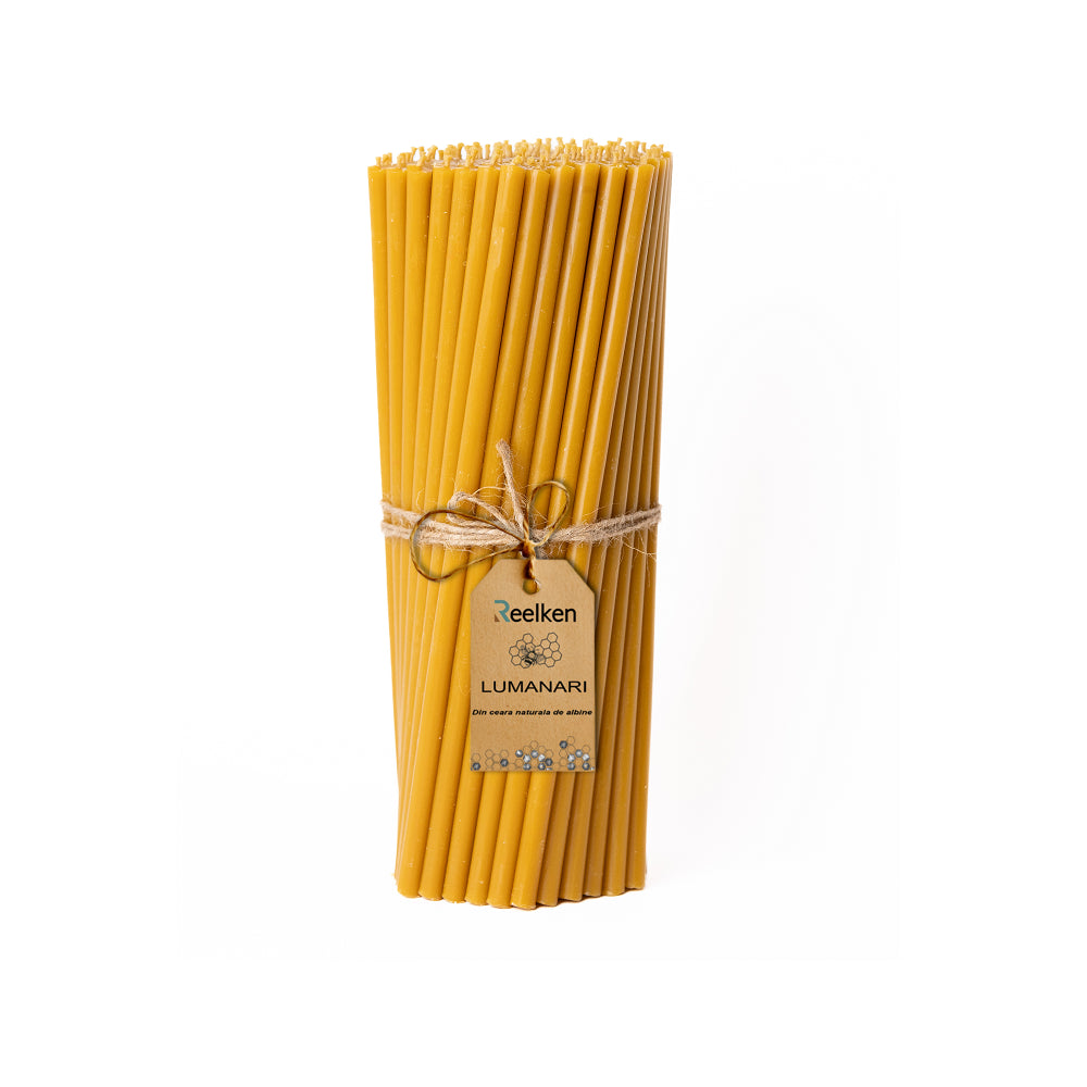 Lumanari din Ceara Naturala de Albine - 280x10mm