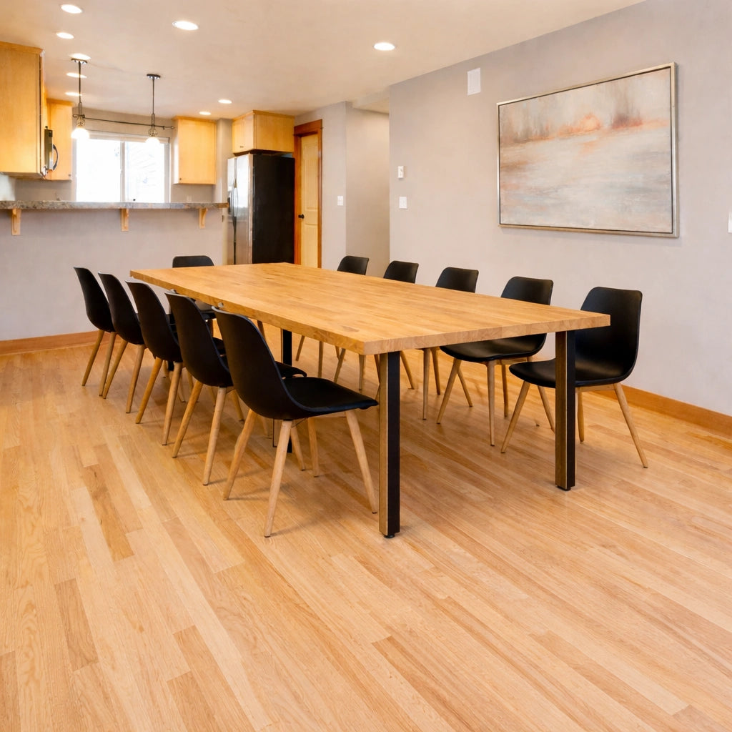 Masa din stejar model clasic - 10 persoane -220x100x4cm