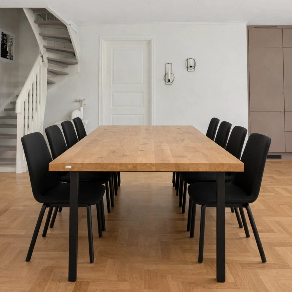 Masa din stejar model clasic - 8 persoane -200x100x4cm