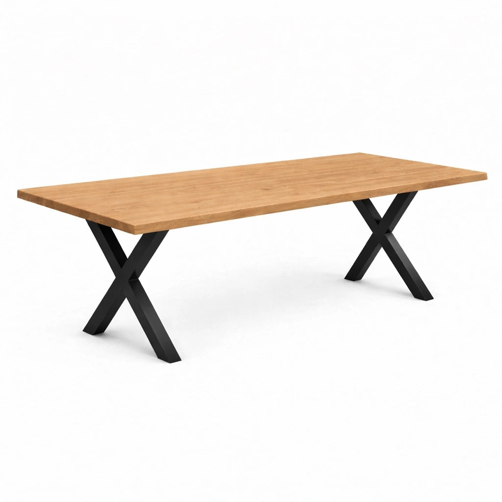 Masa din stejar model clasic - 8 persoane -200x100x4cm