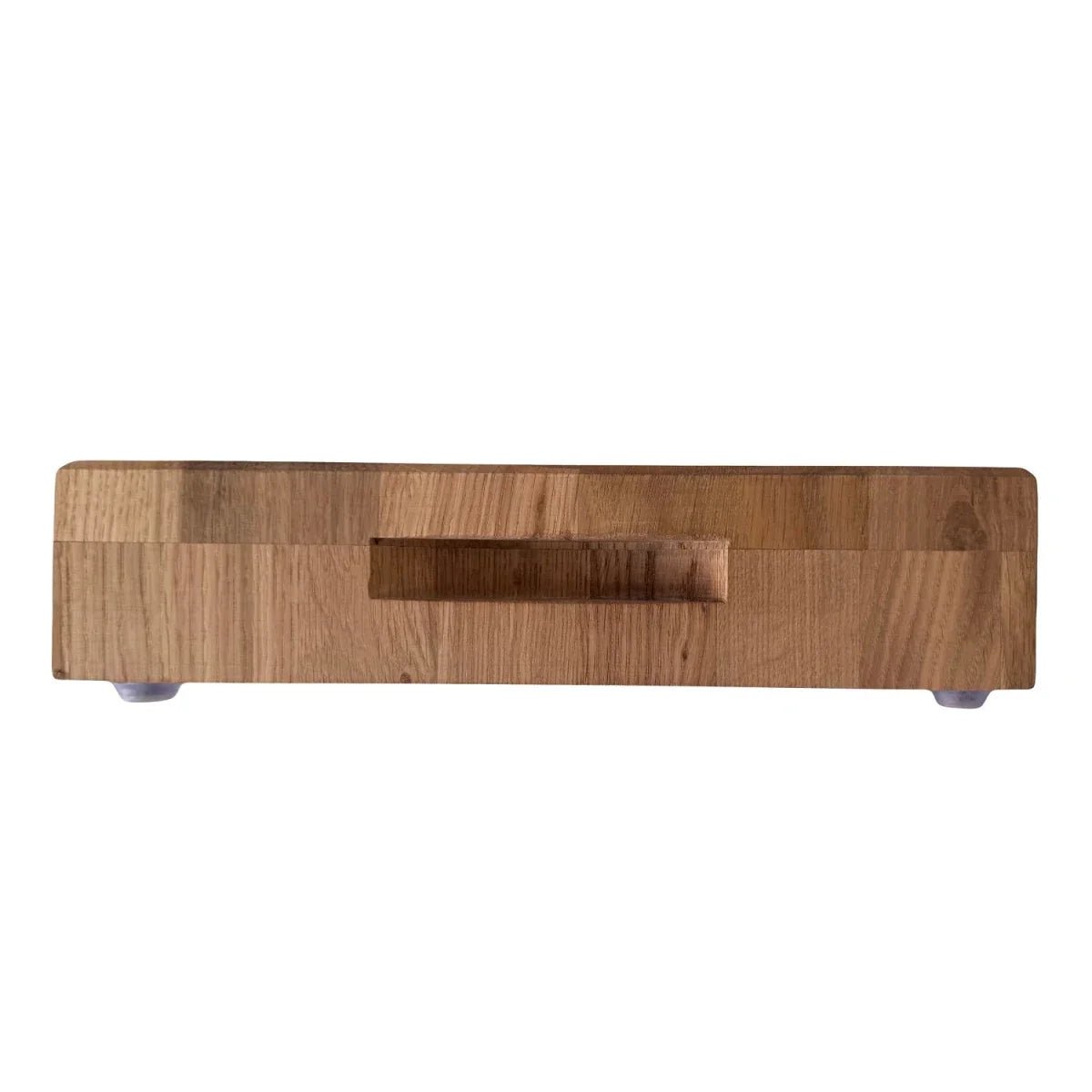 Dębowa deska do krojenia z tacą gastronomiczną 40x30 cm - Reelken Polska