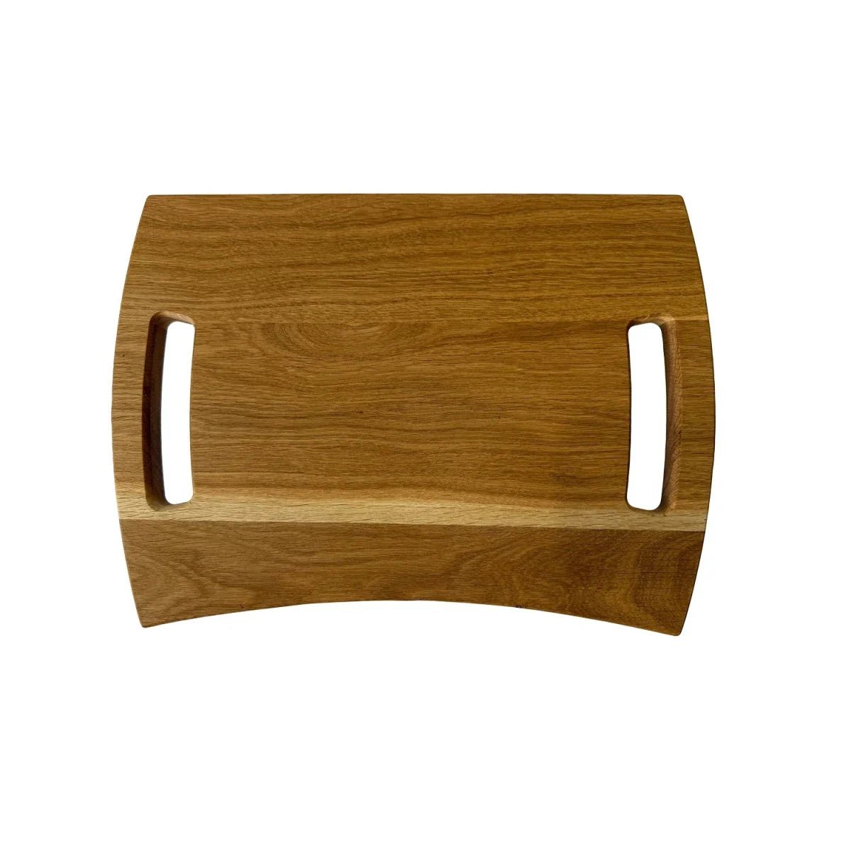 Dębowy półmisek do serwowania steków i grilla – rustykalna deska 37×27 cm - Reelken Polska