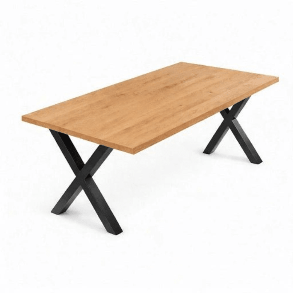 Dębowy stół klasyczny z litego drewna 120x70x2,6 cm - Reelken Polska