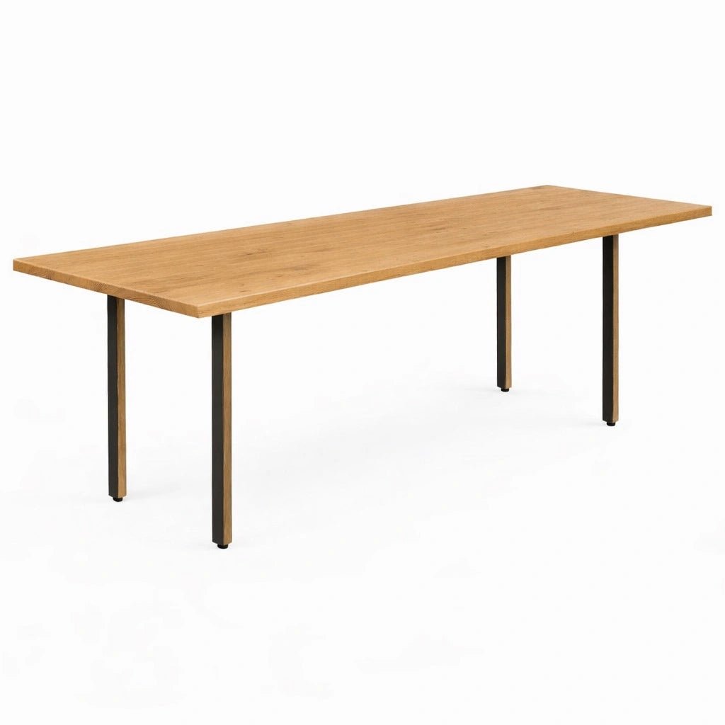 Masa din stejar model clasic - 12 persoane -260x100x4cm - Reelken