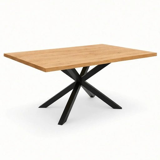 Masa din stejar model clasic - 6 persoane -160x80x4cm - Reelken