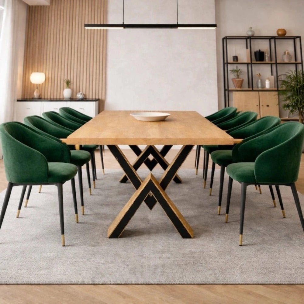 Personalizowany stół z drewna dębowego - Reelken Polska